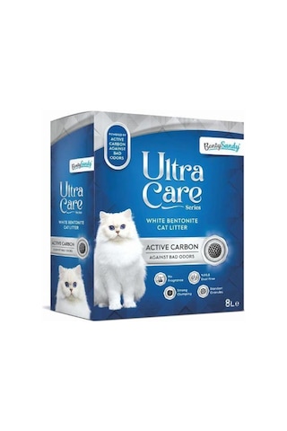 Bentysandy Ultra Care Series Aktif Karbon Kedi Kumu 8 L
