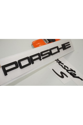 Porsche Boxster S Bagaj 3M 3D Abs Yazı Logo Amblem Seti (549220600)