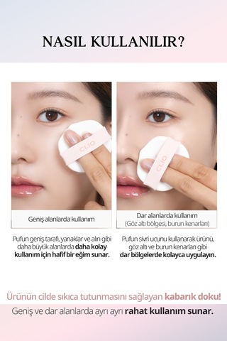 Hassas Uygulama Sağlayan Makyaj Pufu Clıo Kill Cover High-glow Cushion Puff 55830159