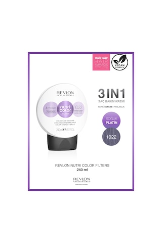 Revlon Professional Nutri Color Filters Saç Bakım Kremi 1022 240 ML