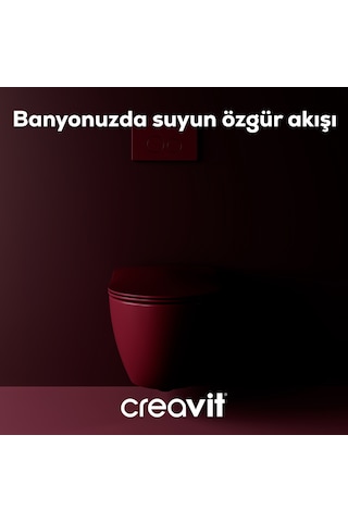 Creavit Ara Kesme Valfi 1/2-1/2" Berry Ms.ac50l.bry