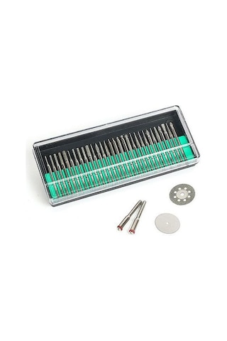 Elmas Disk Aşındırma Ahşap Metal Cam Kesme Gravür Freze Uç Seti D