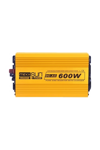Mexxsun 600 Watt 12v/220v Tam Sinüs Şarjlı İnverter