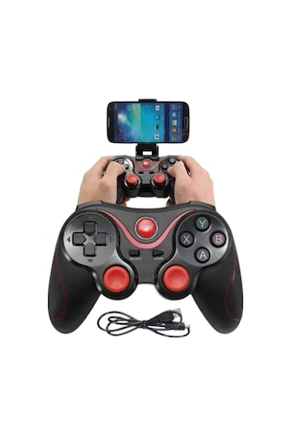 Hepsi Joystik Gamepad Bluetooth Telefon Tutucu Oyun Kolu Telefon Android Uyumlu Najmaddin