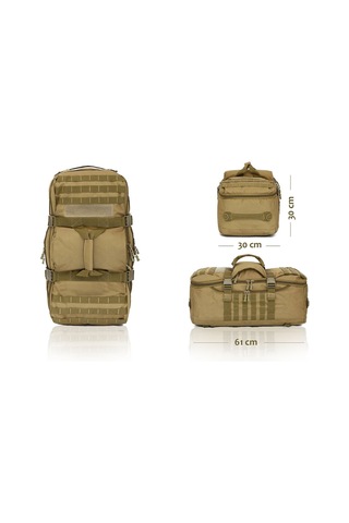 Protector Plus Seyahat Çantası Haki Çok Renkli