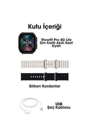 Howear Ultra 3 Sim Kartlı Kameralı Akıllı Saat (Distribütör Garantili)