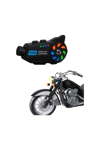 Motosiklet Kamera Seti 1080p Geniş Açılı Lens Uczzzbt68kameralıintercom-4