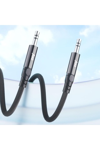 Lexroo Stereo 3.5mm Trs Jack Örgülü Aux Ses Kablosu 2 Metre Standart