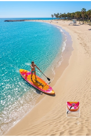 Shufa Şişme Sup Board/ Stand Up Paddle Board 320 81 15cm Full Set Turuncu