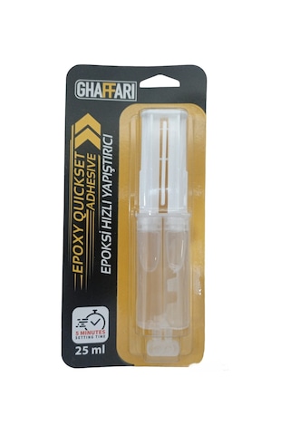 Ghaffari Epoksi Hızlı Yapıştırıcı 25 ML