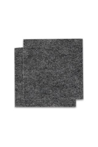 Xindoker Gri Nano Parlaklık Kumaşı - Araç Çizik Tamiri İçin 2 Adet, 10x10cm Polyester Fiber