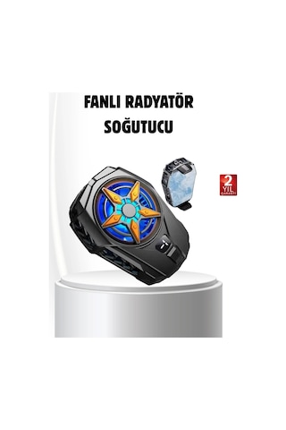 Oyun Telefonu Soğutucu Fan - Sessiz Ve Kompakt Mobil Soğutma Cihazı