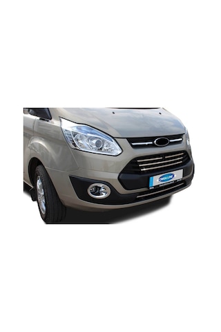 Ford Custom Krom Sis Farı Çerçevesi 2 Parça Abs 2012-2...