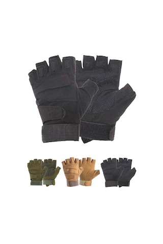 Sword Erkek&kadın Outdoor Spor&fitness Outdoor Kesik Parmak Eldiven Single