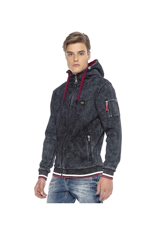 Cipo & Baxx Cl418 Sporty Men Sweatshirt Siyah