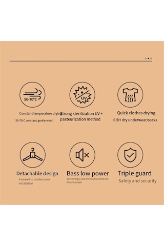 Xiaaokeji Taşınabilir Kurutma Elbise Askısı Ayakkabı Kurutma Makinesi Akıllı Ev Abd Fişi Yeşil