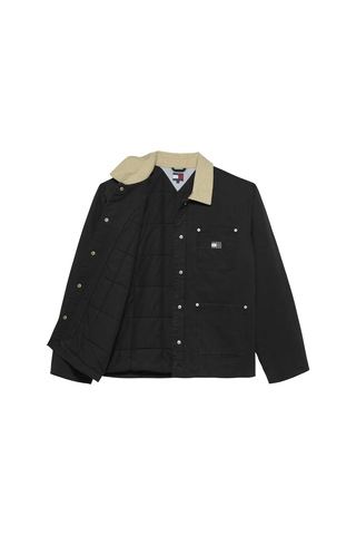 Tommy Hilfiger Tjw Chore Jacket Ext, Bds Siyah Kadın Ceket