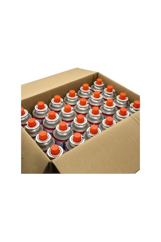 Rox Kamp Ocak Gazı Valfli Kartuş 227gr - 24 Adet Beyaz
