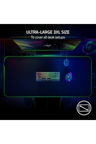 Razer Goliathus Chroma 3xl - Yumuşak Oyun Fare Altlığı, Rgb Aydın