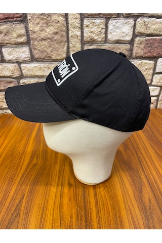 Hamze El Patron Nakışlı Siyah Renk Unisex Cap Şapka