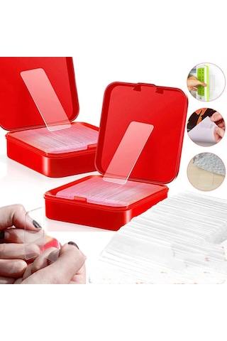 Büro Ev Tamiratı İçin 120parça Tekrar Kullanılır Çift Taraflı Yapışkan Bant Seti Diğer