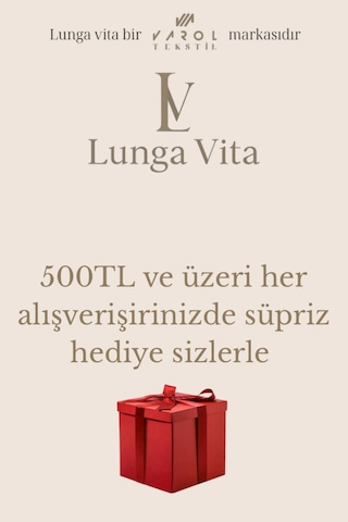 Lüks Pamuk Gramajlı Bornoz Gri