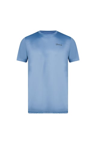 2as Fiji Sıfır Yaka Tişört Mavi Mavi