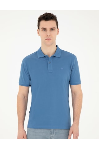 Pierre Cardin Erkek Koyu Mavi Tişört Basic 50280754-vr032