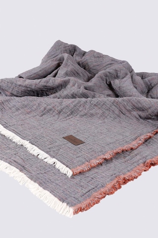 Ecocotton Muna Terra/antrasit Çift Kişilik %100 Organik Pamuk Inject Yatak Örtüsü Terra - Antrasit