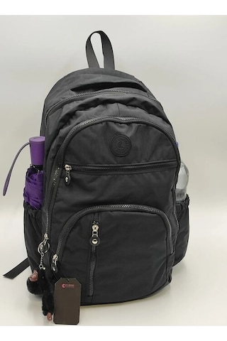 Unisex Okul Sırt Çantası Krinkıl Su Geçirmez Kumaş Büyük Boy Orta