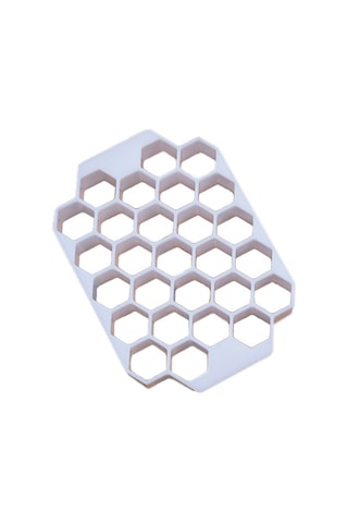 Yunboo Ev Mutfakları İçin Hamur Bölücü - Eşit Parçalara Ayırma, Fıstık/iç Malzeme Kesme, Pasta Ve Pizza Hamuru Araçları Beyaz Diğer