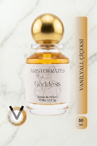 Goddess Kadın Extrait De Parfüm 50 Ml Vanilyalı, Aromatik Vanilya, Lavanta, Kakako Çiçeksi - Vanilya