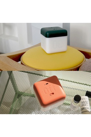 Ruicoo Şarj Edilebilir Küp Gece Lambası - 2 Işık Parlaklığı, 5/15/30/60 Dakika Zamanlayıcı, Bebek Odası Ve Yatak İçin Diğer