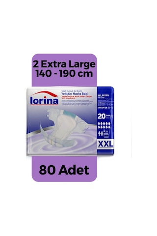 Hasta Bezi Xxlarge 20'li 4 Adet - 200 Ml Bariyer Kremi Hediyeli 2XL