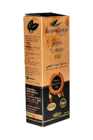 Harmanyeri Organik Çörekotu Yağı 100 ML