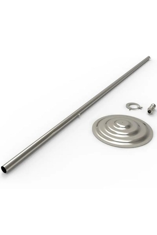 Krom Makam Direği Ayyıldız Alemli