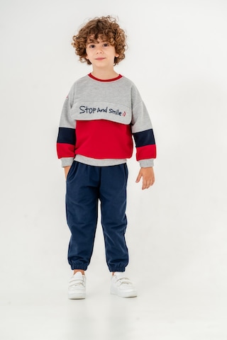 Harika Kids Erkek Çocuk Orta Kalınlıkta İki İplik Eşofman Takımı 001