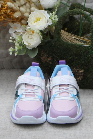 M.p 242 3325 Beyaz Mor Rahat Hafif Kız Çocuk Ayakkabı 001