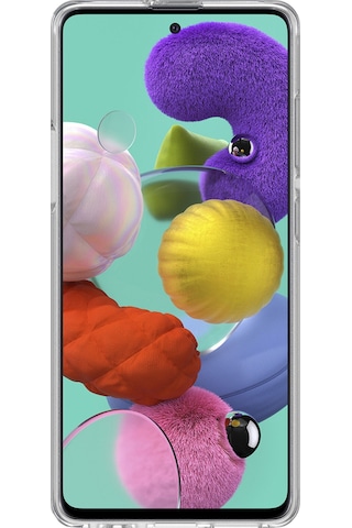 Samsung Galaxy A51 Uyumlu Şeffaf Kılıf Dexter Tasarımlı