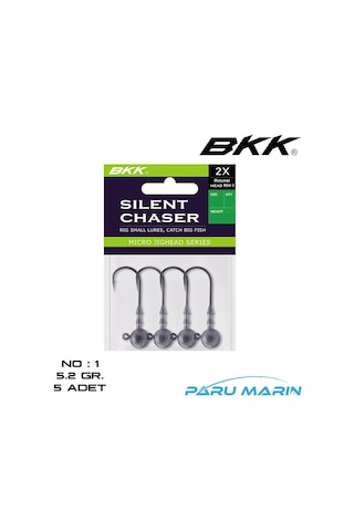 BKK Silent Chaser Round Head Jig Head 5.2gr. #1