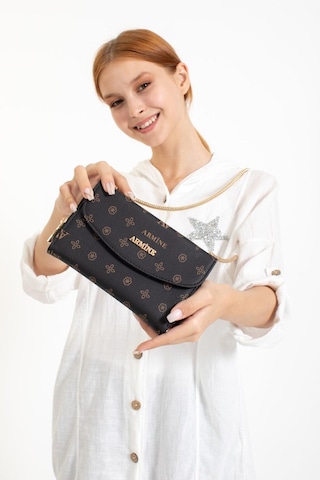 Armine C14 Kadın Omuz Kol Çantası ARMİNE-C14-R11294 Siyah