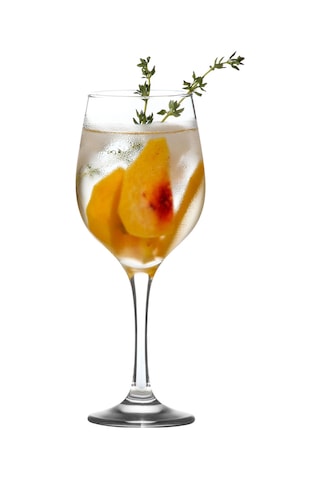 LAV Fame Cam Kırmızı Şarap Kadehi 6'lı 395 ml Ayaklı (Meşrubat Bardağı)