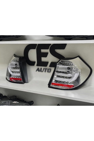 Bmw 1 Serisi E87 Uyumlu Şeffaf Led Stop Takımı Tak Çalıştır
