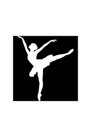 Balerin Dansçı Sticker Vinil Çıkartma 15 X 10