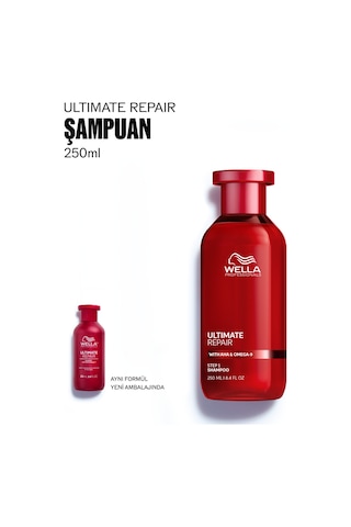 Wella Professionals Ultimate Repair Yıpranmış Saçlar İçin Saçı Ağırlaştırmayan Şampuan 250 Ml