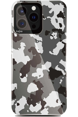 Kajsa Apple Uyumlu iPhone 13 Pro Max Kılıf Asker Desenli Kajsa Camo Kapak ZORE-219781