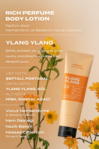 Kundal Rich Perfume Body Lotion Ylang Ylang 200 ML