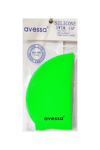 Özel Seri Sc-707 Silikon Bone Açık Yeşil Havuz Bonesi Antrenman Yüzme Aleti