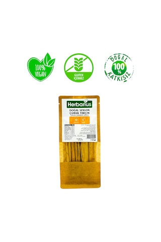 Herbarius Doğal Seylon Seylan Çubuk Tarçın 100 G