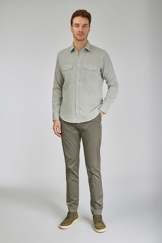 Bisse Sp Yaka Regular Fit Uk Gömlek Çift Cep Yeşil Gmktn3sp224007 D47 Yeşil